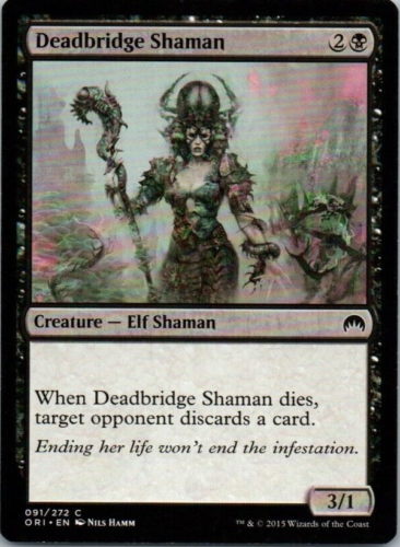 Deadbridge Shaman - Creature - Elf Shaman -  Magic the Gathering - Picture 1 of 2