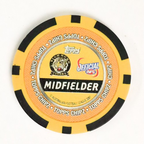 AFL 2008 Topps Chipz Richmond Tigers Nathan Foley Football Sport AFL-CPS-070 - Picture 2 of 8