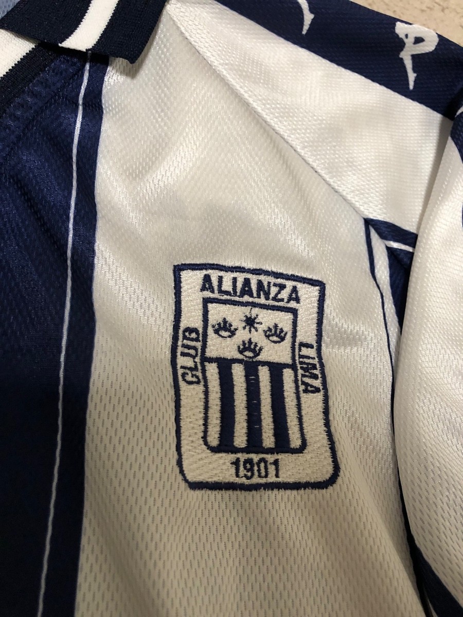 Alianza Lima 1997 Kappa Peru Pilsen Home Soccer Jersey Shirt Size