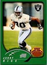 2002 Topps Jerry Rice Collection #308 card