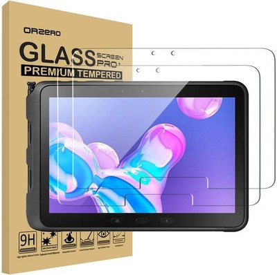 2-Pack Tempered Glass Screen Protectors for Samsung Galaxy Tab Active4 Pro