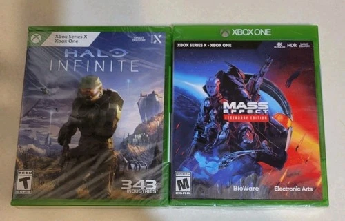 Halo Infinite & Mass Effect Legendary Edition (Xbox Series X) BRAND NEW!