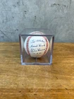 Don Larsen Signed Baseball Inscribed 10-8-56 Perfect Game Yankees MLB