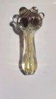 Multicolor 5" Hand Blown Double Bowl Glass Tob Smoking Pipe. Heavy! Thick! New. — photo 1