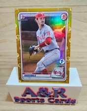 2020 Bowman Draft 1st Edition #BD-145 Carson Ragsdale SP Gold Foil 07/50