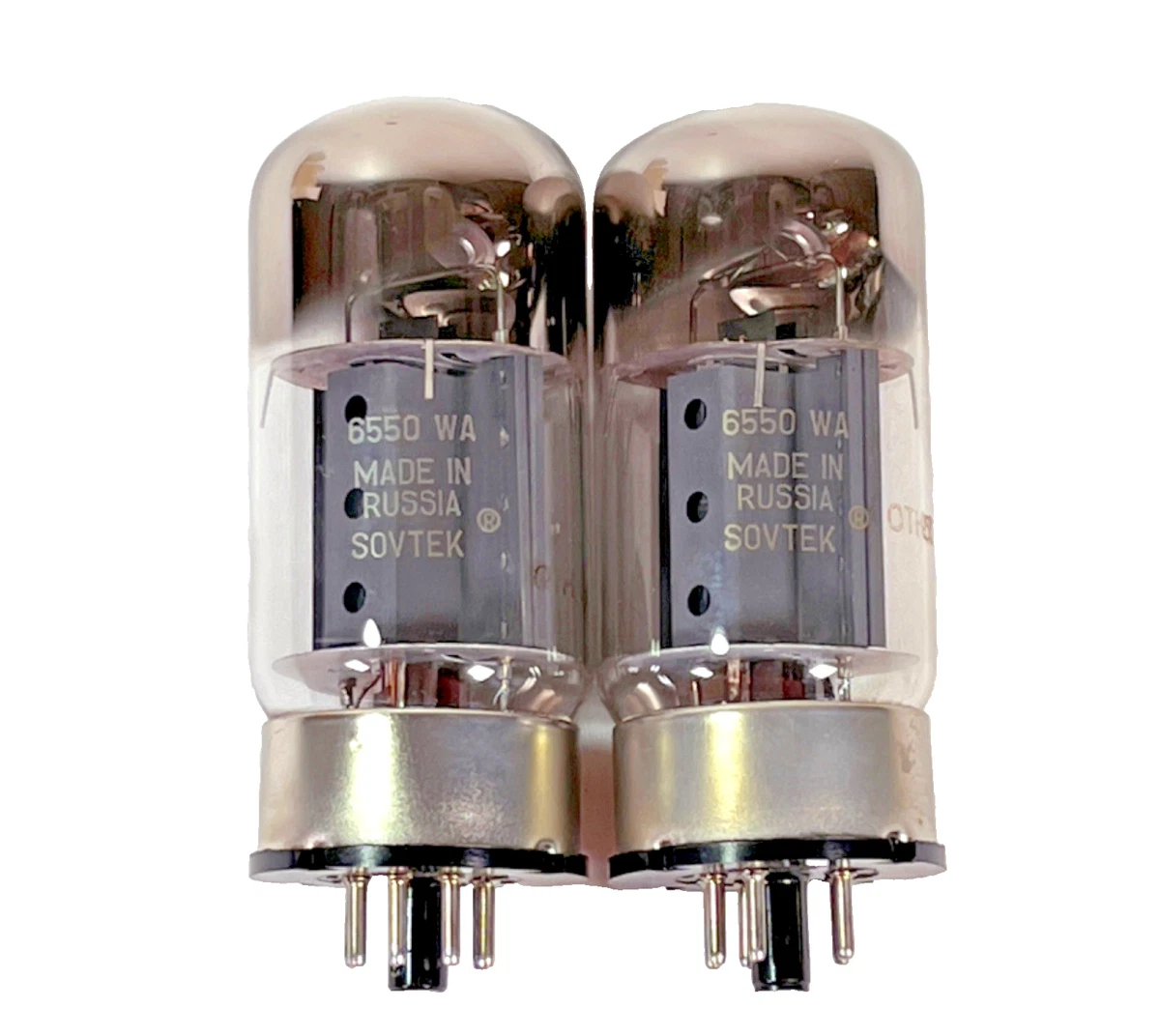 Sovtek 6550 WD スペシャルグレード 真空管 中古品4本セット Sovtek 6550 WD スペシャルグレード 真空管 中古品4本セット