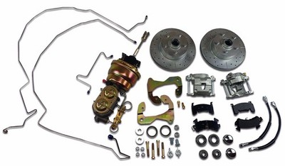 Gearhead Power Brake Booster Kit For 1955-57 Chevrolet – 8" Dual Booster & Master Cylinder Combo