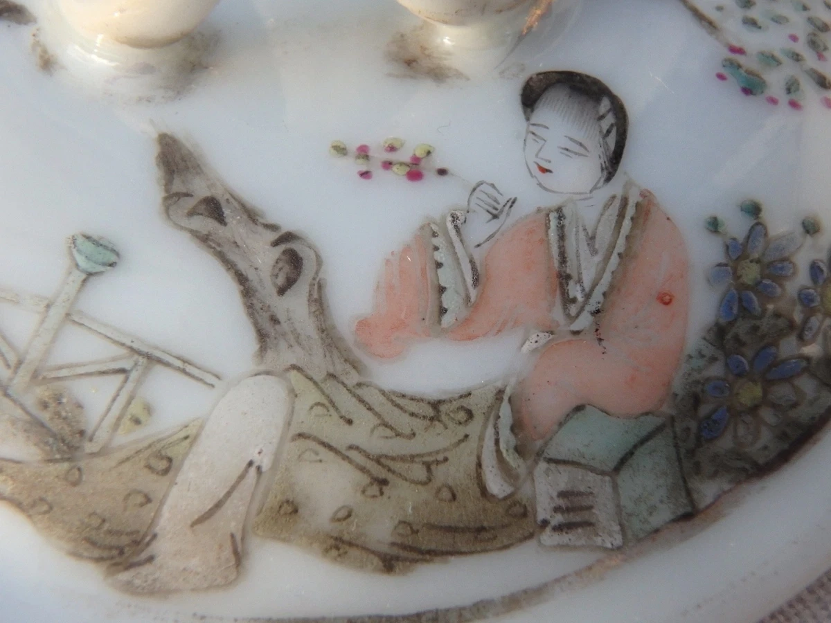 陶瓷1900-1940 中式古董盒子| eBay