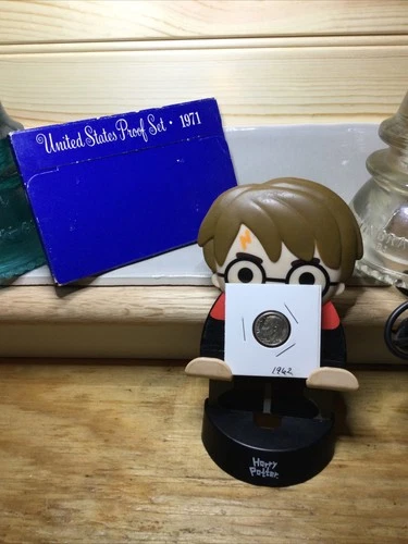 1962 90% Silver Dime With 1971 United States Proof Set “Rosie Roosevelt”