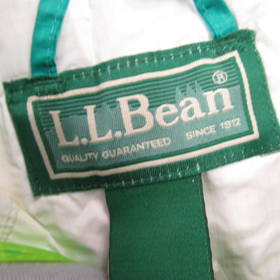 Chaqueta LL Bean Niñas Mediana 10-12 Manga Larga Bolsillos con Capucha Ligera Foto 3 de 4