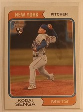 2023 Topps Heritage High Number - Kodai Senga #622 (RC) Nm-Mt Rookie Card