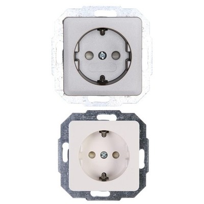 Kopp Milano Schutzkontakt Steckdose 6er Pack 16A Unterputz