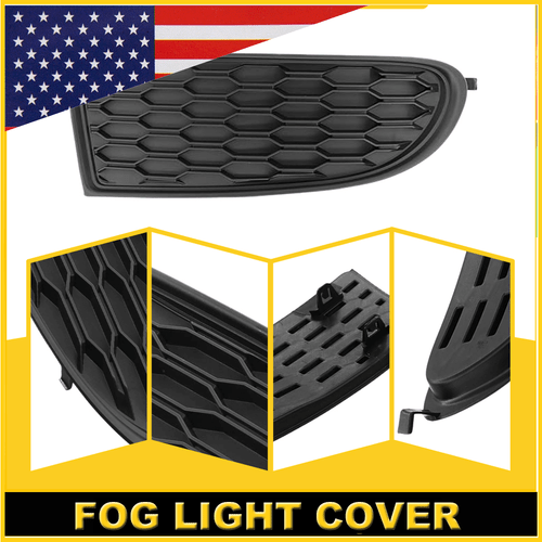 1PCS Fog Light Cover Cap For 2011-2020 Dodge Journey Front Right Passenger Black
