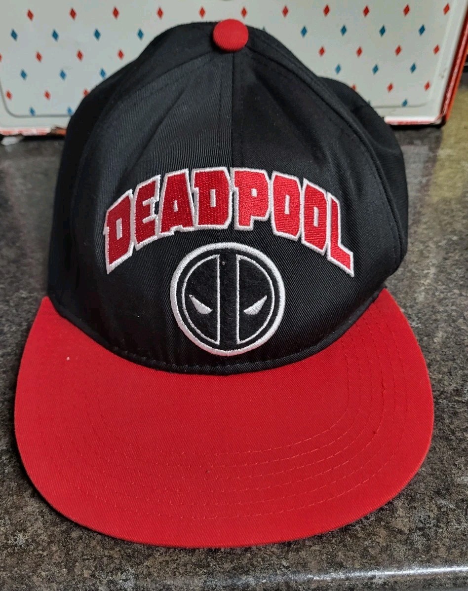 Deadpool Marvel Hat Cap Snapback Adjustable Nice … - image 1