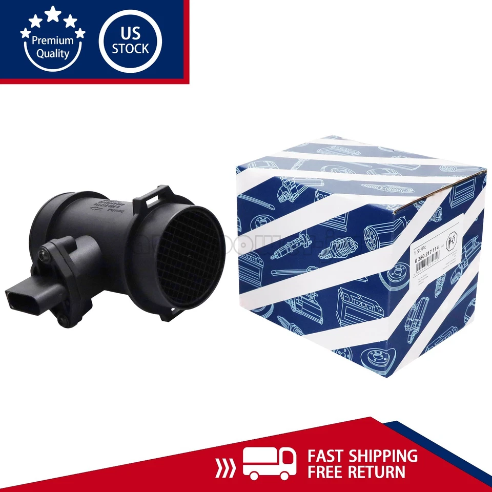 NUEVO 0280217114 Sensor de flujo de aire de masa MAF para Mercedes-Benz C230 SLK230 Bosch EE. UU. Foto 3 de 4