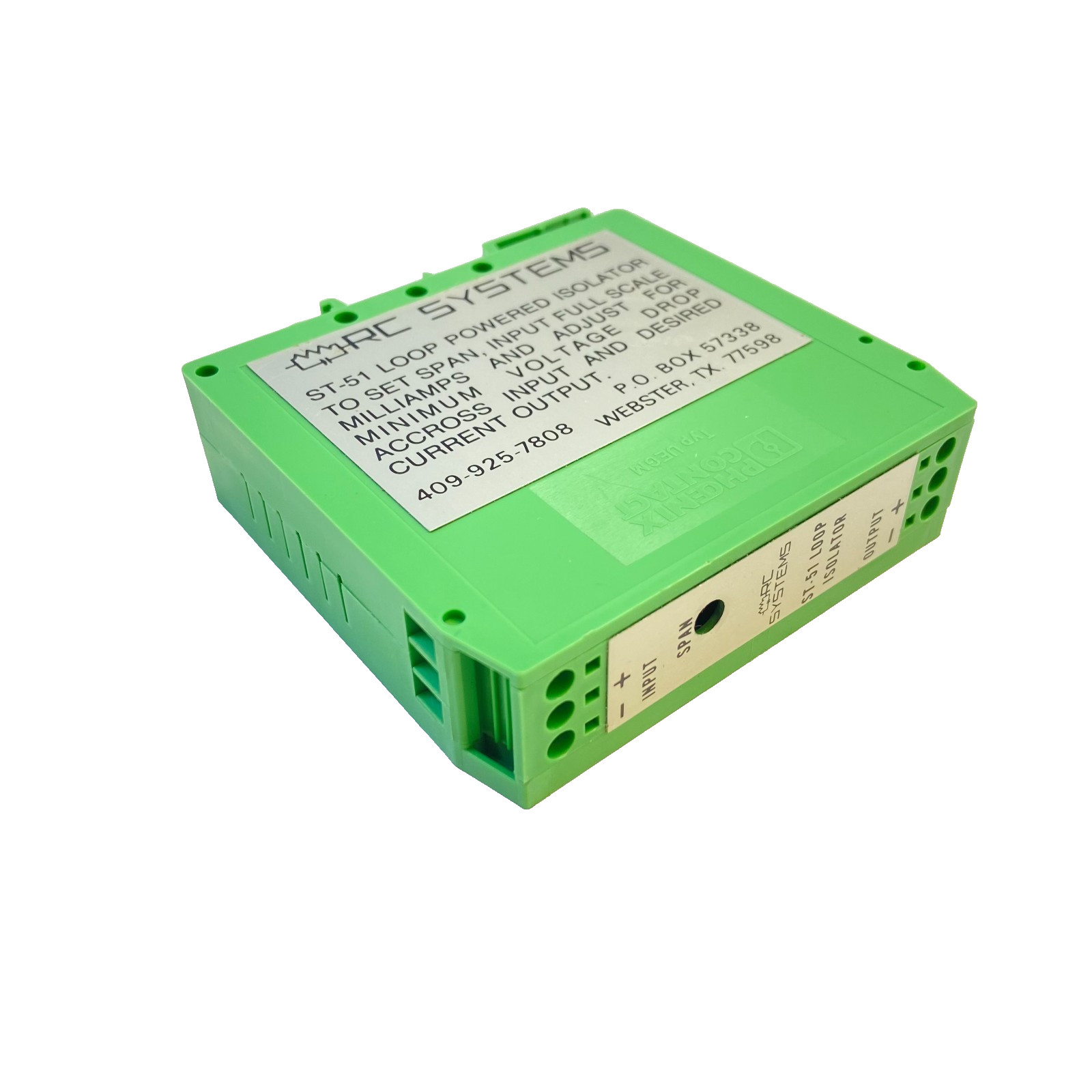 PHOENIX CONTACT TYPE UEGM DIN RAIL ENCLOSURE