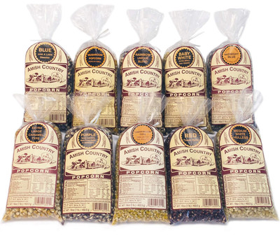 - 10 (1 Lb Bag) Variety Gift Set Bundle (Red, Blue, Medium White, Midnight Blue,