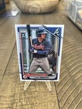 2024 Bowman Prospects #BP-39 Diego Benitez Atlanta Braves. B13