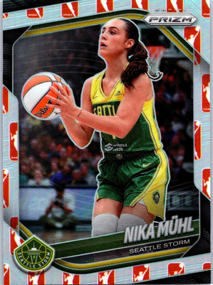 Nika Muhl 2025 Panini Prizm WNBA Logo Prizm #127 Seattle Storm Portland Fire