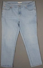 XD01430 REALLY NICE **LEVI'S** BOYFRIEND LEG FIT WOMENS WESTERN BLUE JEANS sz32