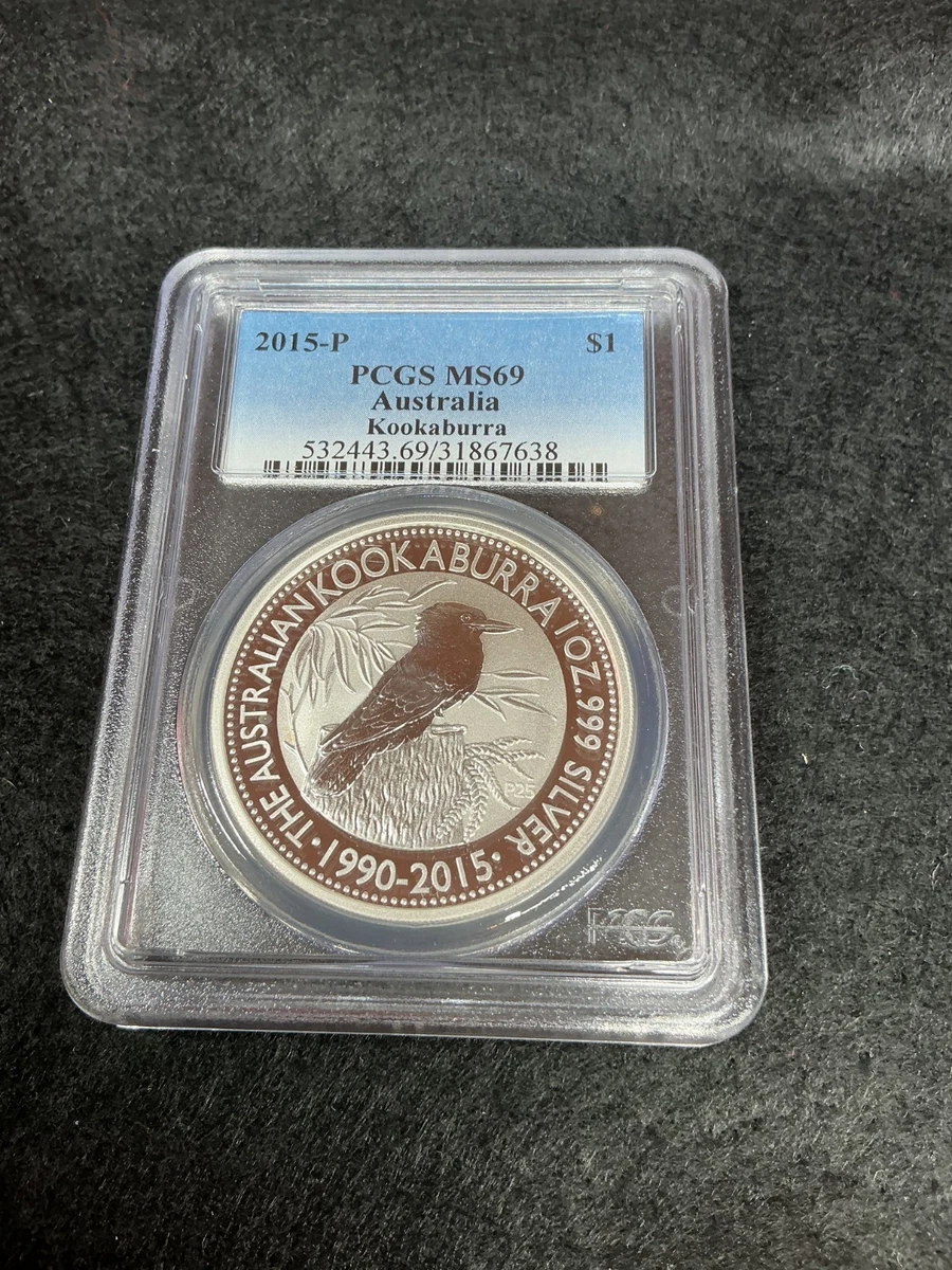 Australian Kookaburra 1 oz Precious Metal Content per Unit PCGS