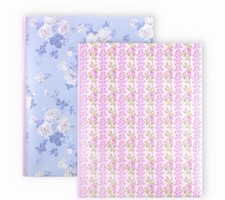 LoveShackFancy X Target -Yoobi Everblooming Rosettes 2pk Poly Prong Folders