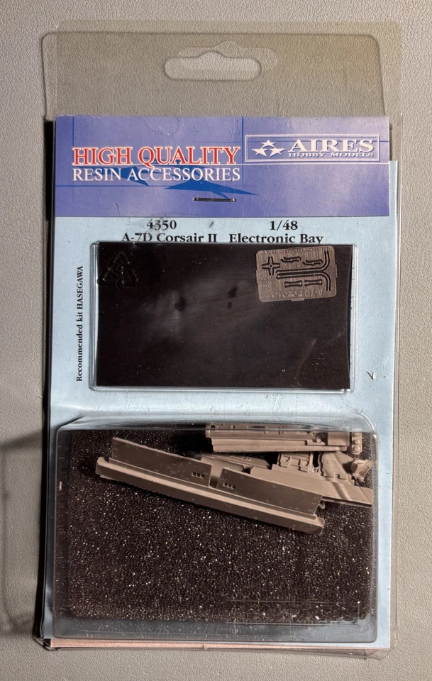 AIRES HOBBY MODELS 4350 - A-7 CORSAIR II ELECTRONIC BAY (HASEGAWA) - 1/48 RESIN - Immagine 2 di 4