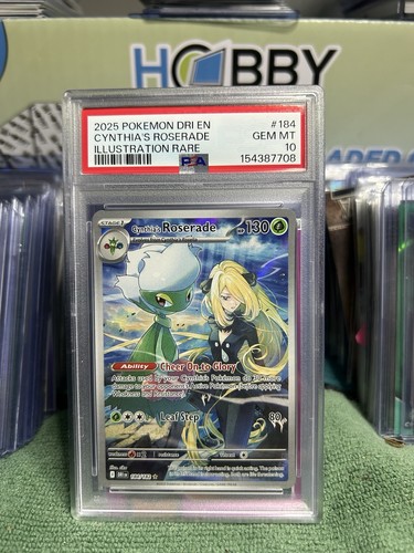 Cynthia's Roserade graded PSA 10 for sale on eBay