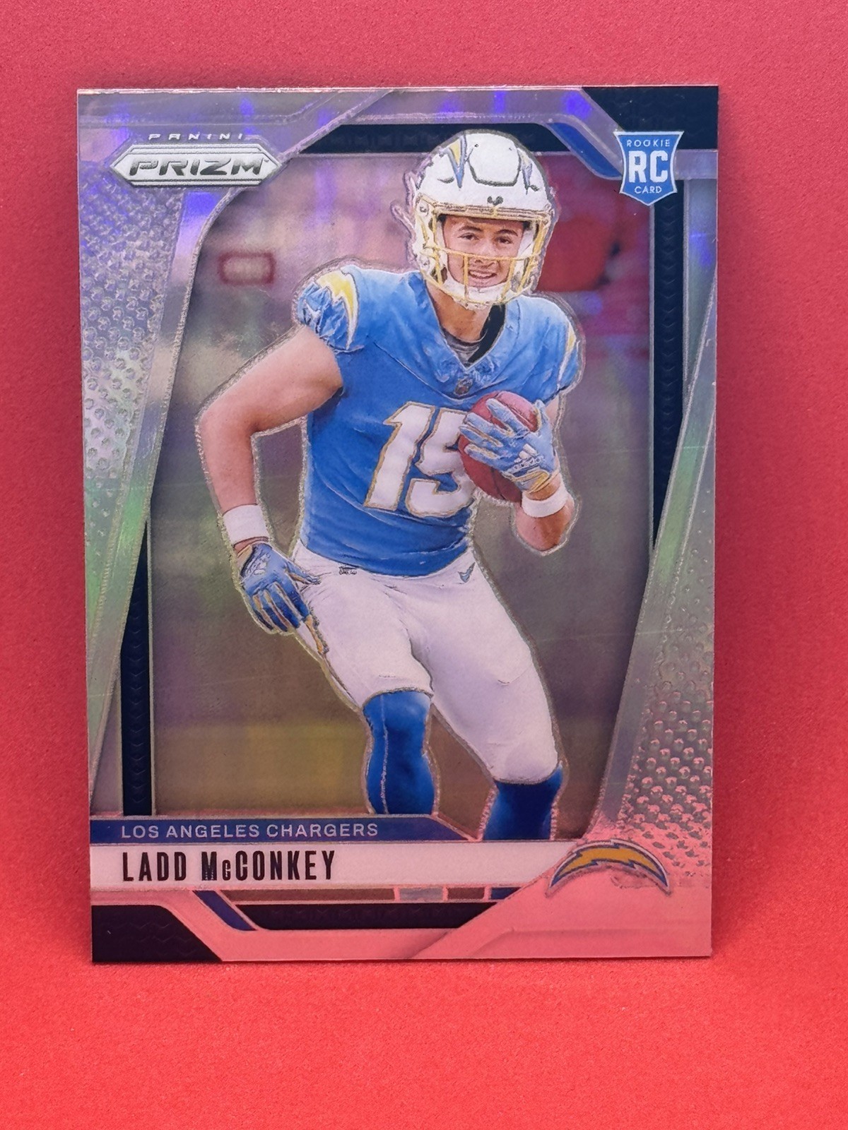 2024 Prizm Ladd McConkey RC Silver Rookie #365 Chargers