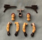 G.I. GI JOE TOMAX +XAMOT BODY PARTS +WEAPONS LOT #4 guns sky hook arms FREE SHIP