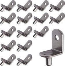 5mm Shelf Pegs L-Shaped Cabinet Support Pins Bracket Style Clips for Bookcase Ki
