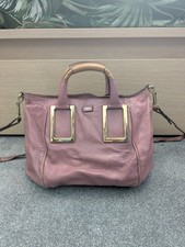 Chloe Etel Hand Bag Leather Over Shoulder Pink Used