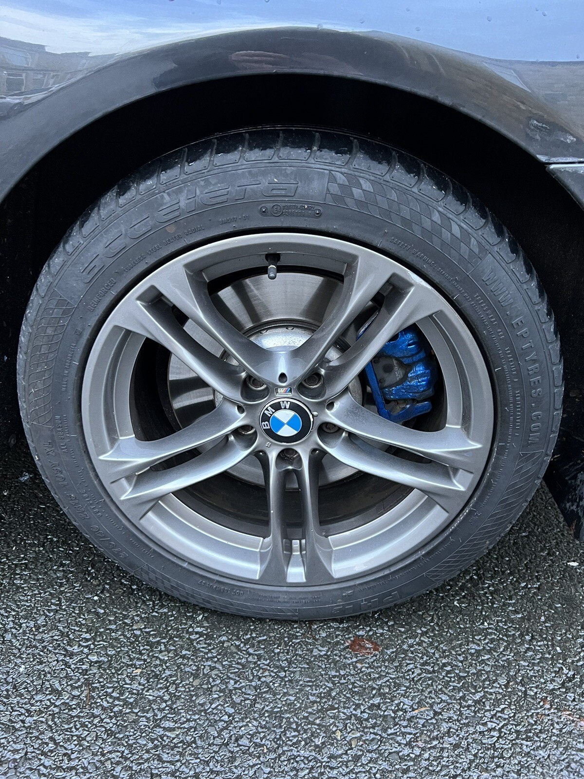 BMW 613M 18” Alloy Wheels Staggered (with Tyres) eBay