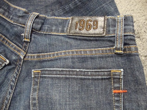 Gap1969 Women's Low Rise Bootcut Jeans Sz 6 Regular Stretch Dark Wash 367 - 第 5/9 張圖片