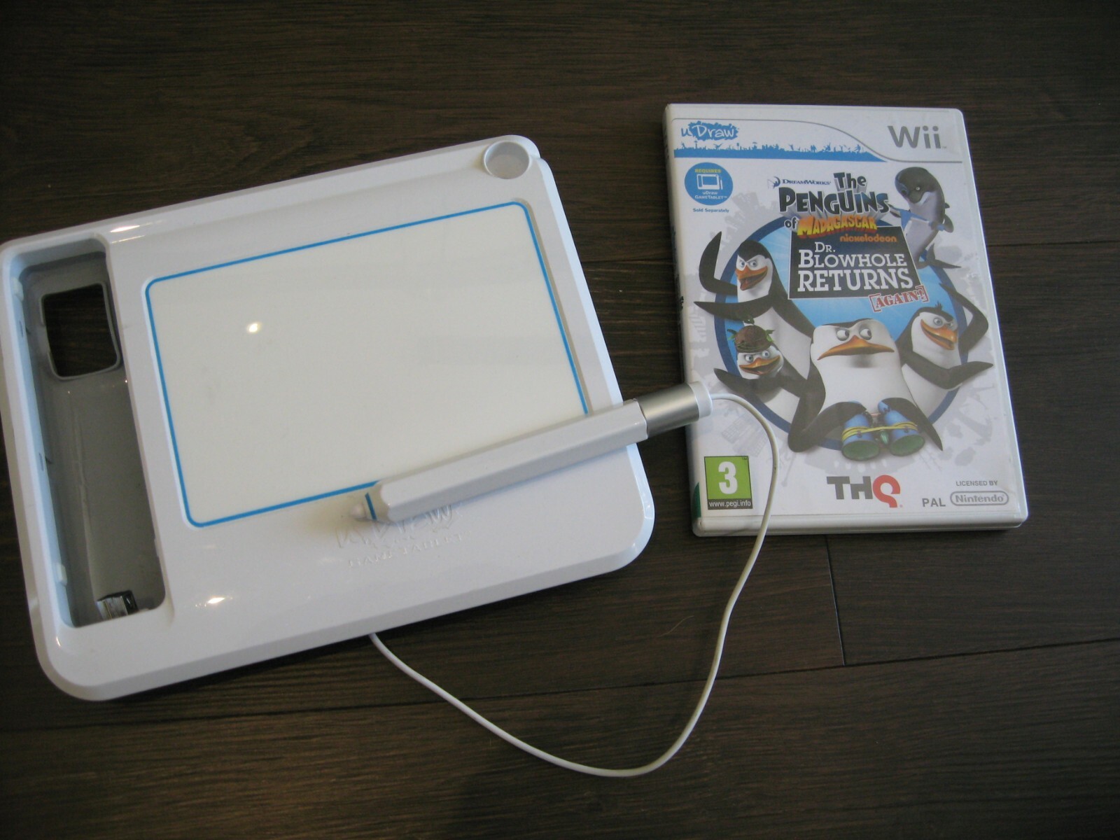 Wii Udraw Game SERIES + Udraw Tablet BUNDLE Studio Pictionary