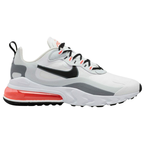 NIKE AIR MAX 270 REACT KIDS SHOES - UK 5 & 5.5 - PINK/SILVER/WHITE  (CQ5420-611)