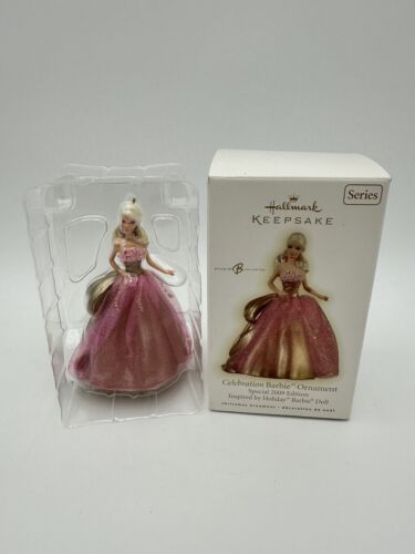 Ornement souvenir poinçon « Celebration Barbie » édition spéciale 2009 série - Photo 1 sur 4
