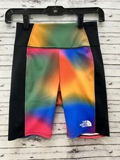 The North Face Bike Shorts Girls Compression Size 12 Large Multicolor
