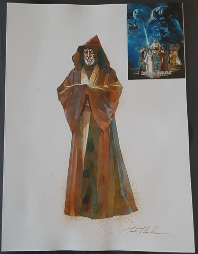Mark McHaley Star Wars 2008 Topps The Clone Wars Sketch Card card