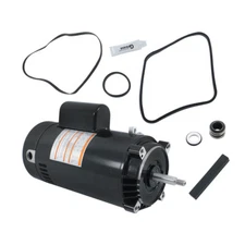W/ GO-KIT-3 UST1252 2 1/2-Horsepower Up-Rated Round Flange Replacement Motor 56J