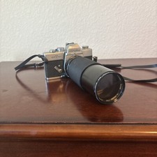 Minolta SRT 201 35mm Film Camera With 75-300mm Lens