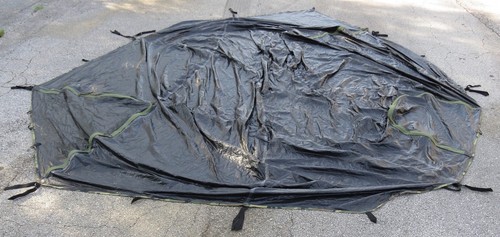 USMC Marine Extreme Cold Weather Eureka Tent Rainfly Camouflage Woodland CAMO - Picture 9 of 11
