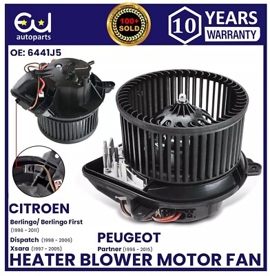 an HEATER BLOWER MOTOR FAN FOR CITROEN DISPATCH BERLINGO ZX PEUGEOT