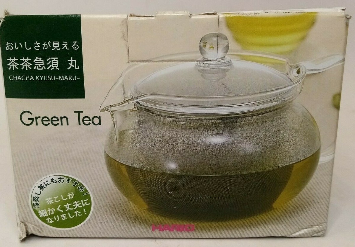 Hario Chjmn-70t Glass Tea Pot Cha Cha Kyusu Maru 700 ml | eBay