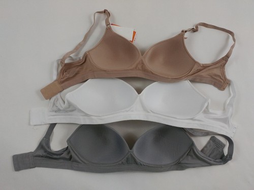 Warner's 01269 T Shirt Wireless Bra Size 34C, 34D #31 - Picture 3 of 6
