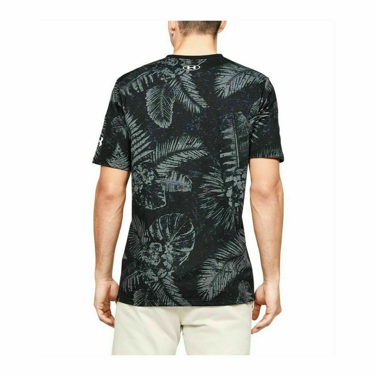 トレーニング用品 UNDER ARMOUR - Under armour project rock Aloha Camo Men's Under Armour Project Rock Aloha Camo Short Sleeve Red