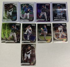 2020 Panini Prizm Baseball San Diego Padres Lot of 10 (White Wave, Purple, Base)