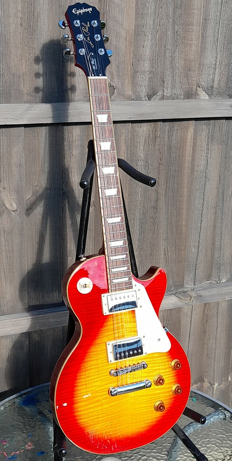 Epiphone Les Paul Plus Top Pro Fx Floyd Rose Electric Guitar For Sale Ebay