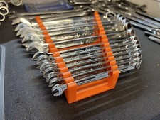Spanner Rack - Angled 15 Slots | 6mm-20mm | Spanner Holder | Wrench Rack