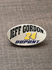 NASCAR Jeff Gordon #24 Lapel Hat Pin Chevy Dupont Hendrick Motorsports Vintage